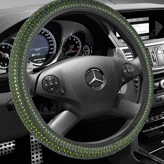 Single PVC Steering Wheel Cover