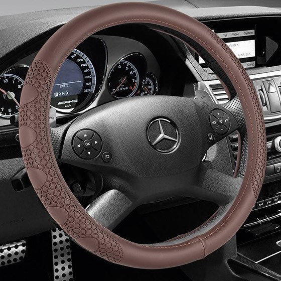 Single PVC Steering Wheel Cover